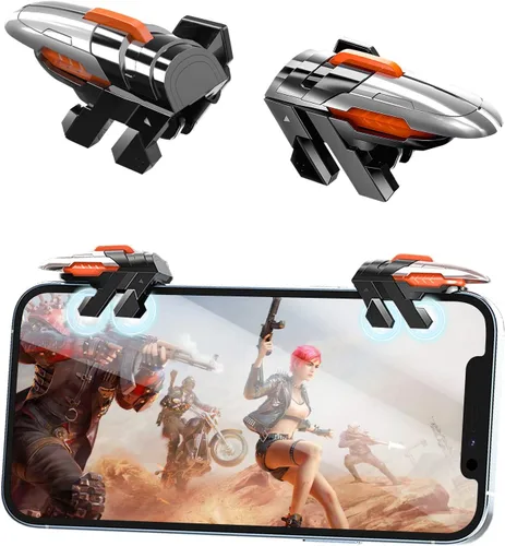Miniatura 8 de Newseego for Mobile Game Controller Trigger, [Upgraded Version] Mobile Controllers Colorful Trigger Sensitive Shoot and Aim Button for Rules of