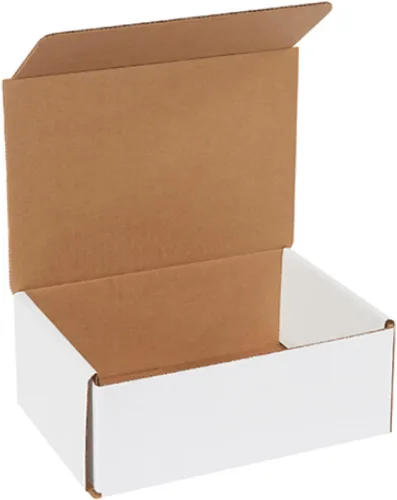 Miniatura 12 de Secure Seal Cajas de envío – Sobres de 5 x 5 x 3 pulgadas – Embalaje de cartón corrugado plegable blanco para correo, mudanza, almacenamiento