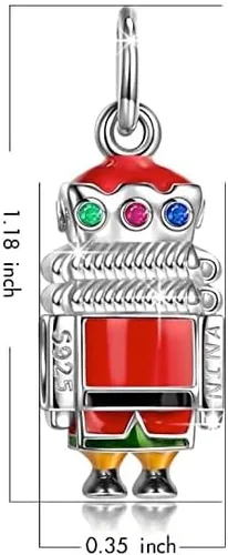 Miniatura 2 de Bolenvi Auténtico abalorio de plata esterlina 925 para pandora y pulseras o collares similares