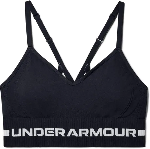 Miniatura 6 de Under Armour Sujetador largo sin costuras de bajo impacto para mujer