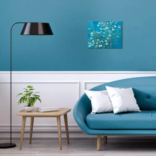 Miniatura 6 de Van Gogh Arte de Pared en Lienzo: Reproducción de Pintura al Óleo Almendro en Flor Imagen de Flores Decoración de Habitación, Impresiones de Arte