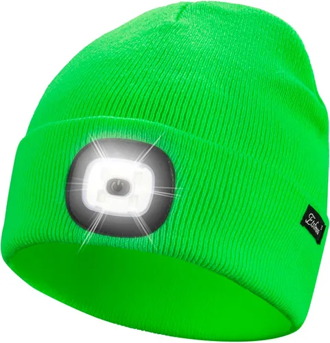Miniatura 55 de Etsfmoa Gorro unisex con la luz, regalos para hombres, papá, padre, gorras recargables por USB