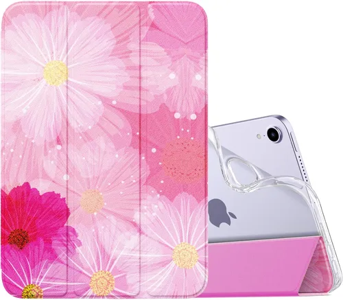 Miniatura 10 de MoKo Funda para el nuevo iPad mini 7 (A17 Pro) 2024, Funda para iPad mini de 6ª generación 2021 (21,08 cm), Funda para iPad mini 6, Funda trasera