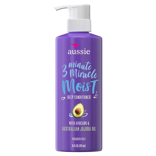 Miniatura 11 de Aussie Acondicionador Profundo Milagroso de 3 Minutos Hidratante para Cabello Seco, Aceite de Aguacate y Jojoba, Seguro para Cabello Teñido