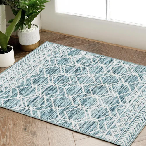 Miniatura 127 de jinchan Alfombra marroquí de pasillo 2x10 para pasillo - Alfombra de pasillo para cocina bohemia lavable a máquina, alfombra moderna suave, Boho