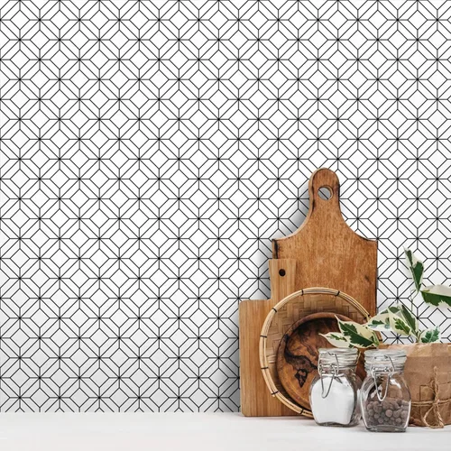 Miniatura 20 de 12 calcomanías mate para azulejos de pared, despegar y pegar, autoadhesivas, calcomanías de vinilo para azulejos de pared, adhesivo de PVC
