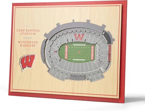 Miniatura 52 de YouTheFan NCAA Florida Gators Arte de Pared 3D StadiumView de 5 Capas - Estadio Ben Hill Griffin, 13.00" x 17.00