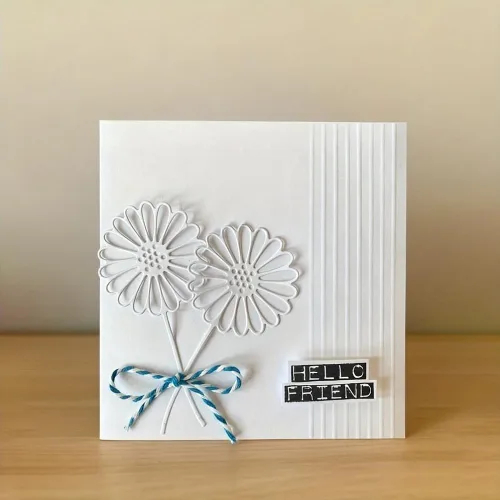 Miniatura 10 de Lapoo Marcos de Fondos 3D Troquel Metálico para Álbum de Recortes, Nuevos Troqueles DIY para Álbum, Tarjetas, Decoración de Papel, Artesanías Flor
