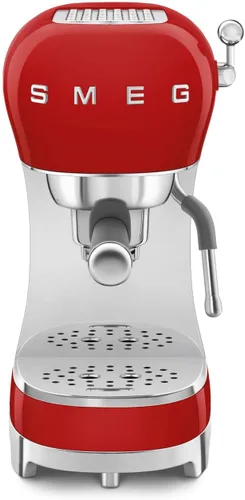 Miniatura 13 de Smeg - Máquina de café expreso manual con varita de vapor, 15 bares de presión, filtro porta de acero inoxidable, calentador de taza pasivo, Negro