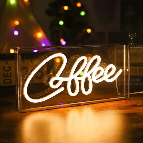 Miniatura 12 de Letrero de neón LED para fiesta, escritorio, dormitorio, hogar, cumpleaños, decoración artística con USB