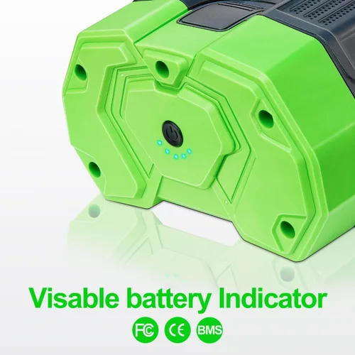 Miniatura 4 de DTK Paquete de 2 baterías de repuesto de 56 V para batería EGO 56V 5.0Ah compatible con baterías de iones de litio BA2800 BA4200T BA4200 BA1400