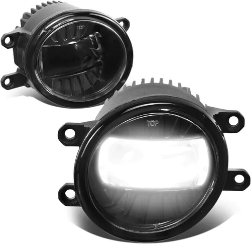 DNA MOTORING FL-ZTL-308-CH Proyector LED antiniebla para el lado del conductor y del pasajero [compatible con 11-13 CT200h / 11-14 IS250 IS350 /