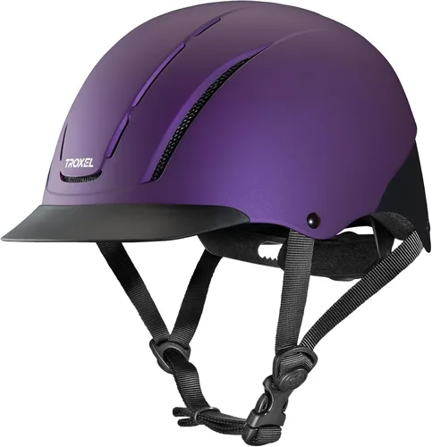 Miniatura 10 de Troxel Spirit Duratec Full Coverage Horse Riding Helmet, Low-Profile Adjustable Design, Safety Horseback Riding Gear Menta Duratec