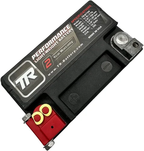 Miniatura 4 de Tomioka Racing Batería de 11.5 libras / 12.0 lbs 5.9 pulgadas (5.906 in) x 3.5 pulgadas (3.898 in) x 5.8 pulgadas (5.827 in). 325 CCA. Reserva de 14