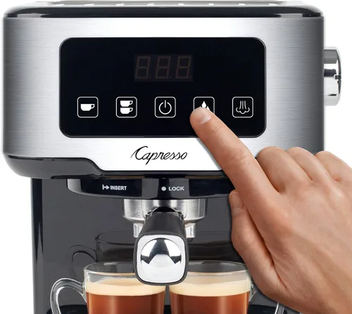 Miniatura 6 de Capresso Café TS Máquina de café espresso con pantalla táctil, 50 onzas, color plateado