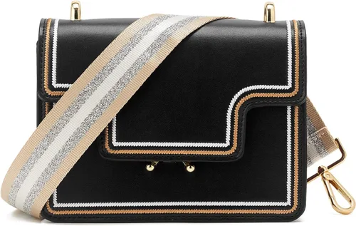 Miniatura 680 de ZOOEASS - Correa de repuesto para cartera, para colgar en el hombro o para cruzar, ancha y ajustable, de lona