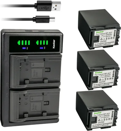 Miniatura 6 de Kastar Cargador de batería USB LTD2 para Canon VIXIA HF M31 HFM31, VIXIA HF M32 HFM32, VIXIA HF M36 HFM36, VIXIA HF M300 HFM300, VIXIA HF M301