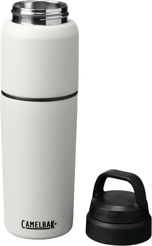Miniatura 4 de CamelBak MultiBev - Botella de agua con aislamiento de acero inoxidable y taza de viaje Blanco