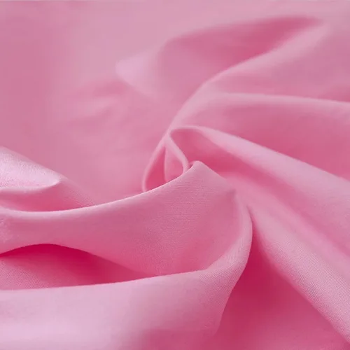 Miniatura 6 de JSD Falda de cama rosa para cuna de 14 pulgadas, caída profunda, con volantes de doble capa, de microfibra, para guardería, para bebés y niñas Rosa