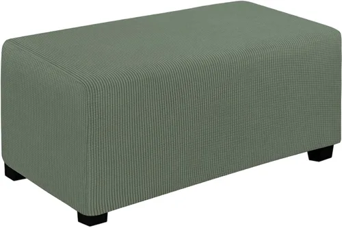 Miniatura 117 de Easy-Going Funda Elástica para Otomana Taburete de Almacenamiento Plegable Protector de Muebles Funda Rectangular Suave con Parte Inferior Elástica