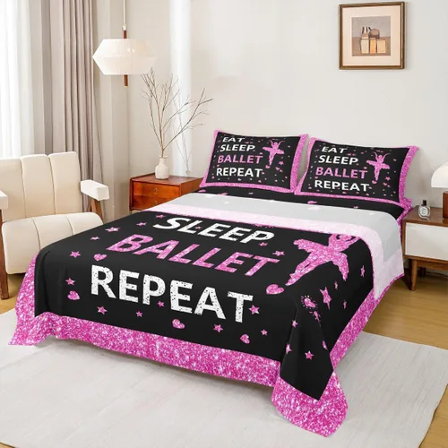 Miniatura 30 de Erosebridal Juego de sábanas de gimnasia para niñas y niños, tamaño individual, juego de sábanas de teñido anudado arcoíris, juego de ropa de cama