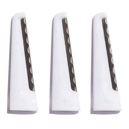 Miniatura 9 de Herramienta profesional de dermaplaning para mujeres, mango de metal, hoja reemplazable, piel suave y eliminación de pelusa de melocotón, maquinilla