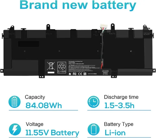 Miniatura 2 de SU06XL L29184-005 - Batería para HP Spectre X360 Convertible 15-df0013dx 15-df1043dx 15-df0033dx 15-df1045nr 15-df0069nr 15-df0069nr 15 T-DF00 0