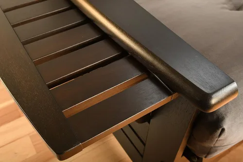 Miniatura 7 de Kodiak Furniture Futón Phoenix en acabado negro, completo, Fairbanks Evergreen