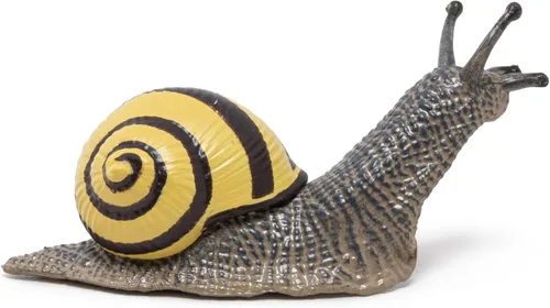 Papo - Figura realista de caracol de madera - A partir de 3 años - Colección de animales de jardín - Juego educativo de criaturas pequeñas - Juguete