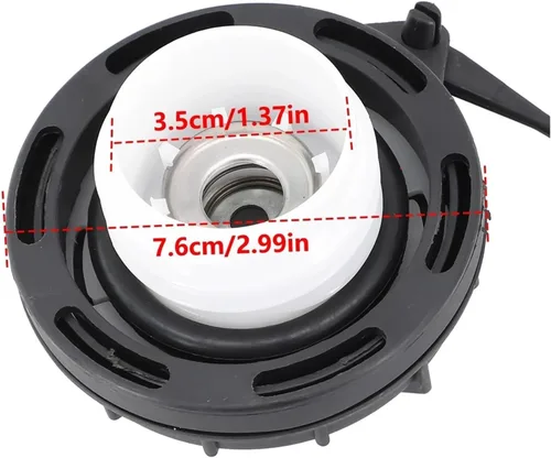 Miniatura 6 de Tapas de depósito de combustible para Hyundai para Accent 1999 2000 2001 2002 2003-2017 para Elantra 2000-2020 OE 31010-25300 Tapa del tanque
