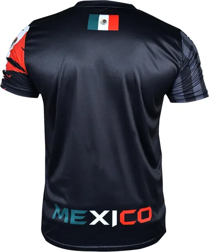 Miniatura 4 de Fury Camiseta de fútbol con la bandera de México y Estados Unidos - Camiseta México Jersey HombreMujerUnisex