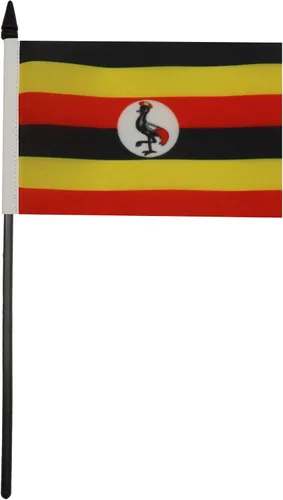 Miniatura 19 de AZ FLAG Sierra Leone Bandera de mesa 5'' x 8'' - Bandera de escritorio de Sierra Leona 21 x 14 cm - Bastón y base de plástico negro