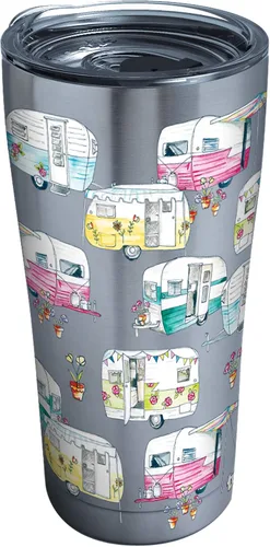 Miniatura 14 de Tervis Vaso aislado de doble pared colorido hecho en Estados Unidos mantiene las bebidas frías y calientes, 16 onzas, clásico