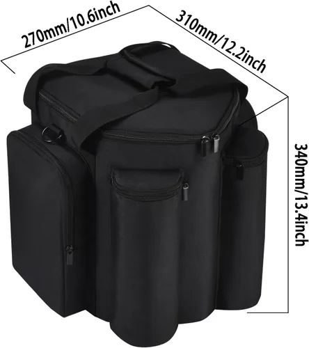 Miniatura 2 de Funda para sistema de altavoces Bluetooth portátil Bose S1 Pro/S1 Pro+, bolsa de transporte de viaje S1 Pro con bolsillos adicionales
