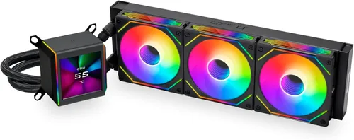 Miniatura 11 de Lian Li Galahad II Trinity 360MM - Enfriador líquido de CPU AIO - Radiador preinstalado ARGB con ventiladores en cadena o ventiladores UNI Fan