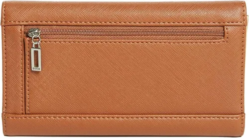 Miniatura 2 de GUESS Factory Abree Logo Saffiano Cartera delgada