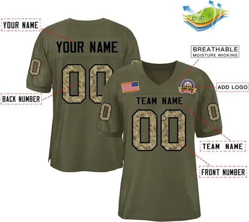Miniatura 2 de Camiseta de fútbol de malla personalizada, camisetas de fútbol personalizadas cosidasimpresas con número de nombre del equipo para hombres, mujeres