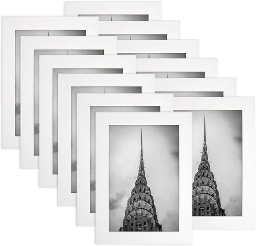 Miniatura 18 de Marcos para fotos de 4 x 6 pulgadas negros, juego de 12 para decoración de pared, galería, collage, marcos para fotos o exhibición en mesa