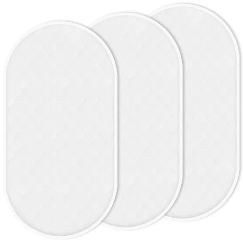 Miniatura 14 de Almohadilla acolchada para cambiar pañales para bebé, antideslizante, paquete de 3 almohadillas de incontinencia reutilizables de absorción pesada
