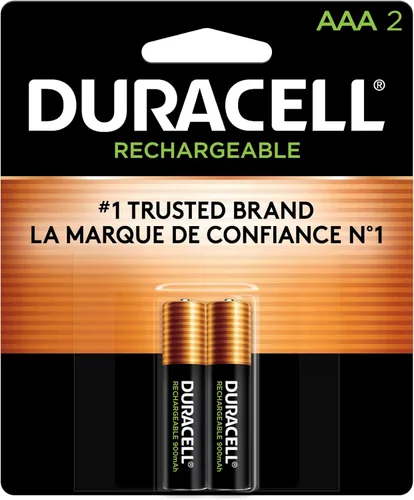 Miniatura 9 de Duracell Pilas AAA recargables de 4 unidades, potencia de larga duración, batería NiMH triple A precargada multiusos para dispositivos domésticos