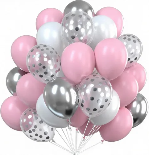 Miniatura 24 de PartyWoo Globos negros y dorados, 66 globos de 12 pulgadas color negro mate cromado metálico dorado para graduación, baby shower, cumpleaños, Año