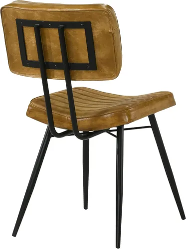 Miniatura 9 de Coaster Home Furnishings - Misty - Cuero y metal - Sillas laterales de comedor tapizadas con asiento y respaldo copetudos - Comedor y cocina casera