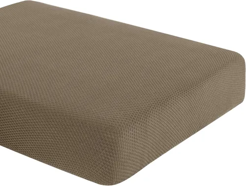 Miniatura 7 de Funda de cojín elástica para sofá, funda de cojín de punto para asiento de caravana, protector de muebles reversible en sala de estar