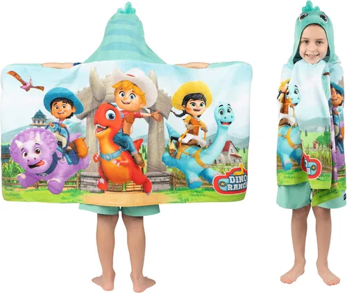 Miniatura 13 de Bakugan Anime Battle Brawlers Toalla Envolvente de Rizo de Algodón Suave con Capucha para Baño/Piscina/Playa, 24 x 50 pulgadas, por Franco Kids