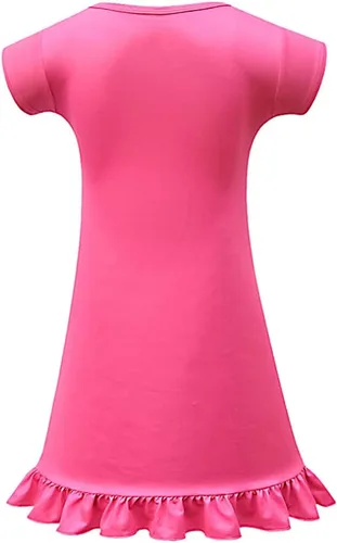 Miniatura 2 de Moebao Camisón rojo de dibujos animados para niña pequeña