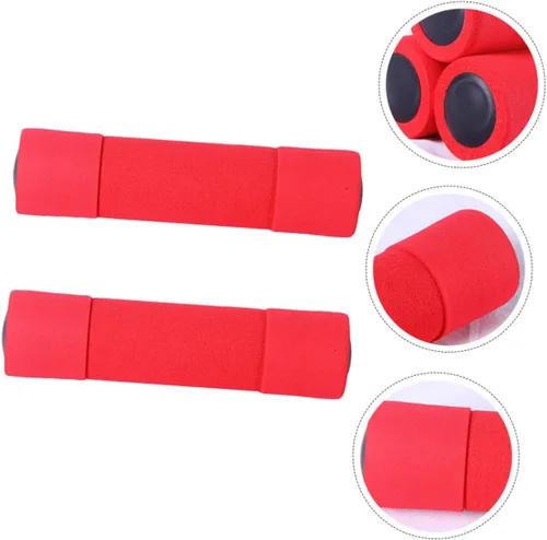 Miniatura 8 de 2 mancuernas ergonómicas de espuma para mujeres, cada barra ligera para entrenamiento de gimnasio en casa, tonificación de brazos y entrenamiento