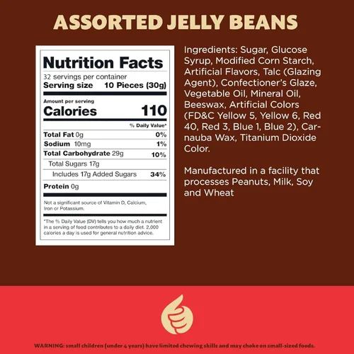 Miniatura 2 de Jelly Beans Bolsa de 2 libras Sabores surtidos Caramelos clásicos favoritos
