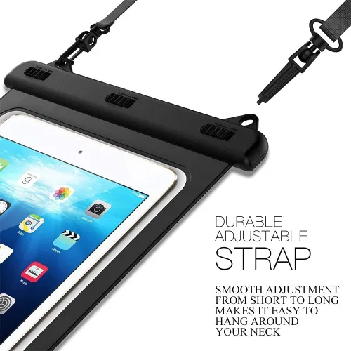 Miniatura 3 de Funda impermeable para tablet de 10.5 pulgadas, bolsa seca para iPad Pro 10.5, iPad 2020 10.2, nuevo iPad 9.7, iPad Air 3, Air 2, Galaxy Tab A 9.7