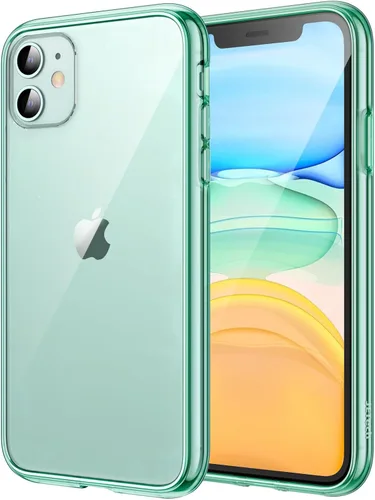 Miniatura 15 de JETech - Funda para iPhone 11 6.1 pulgadas, cubierta antiarañazos y a prueba de golpes, parte trasera transparente sin amarillamiento (gris)