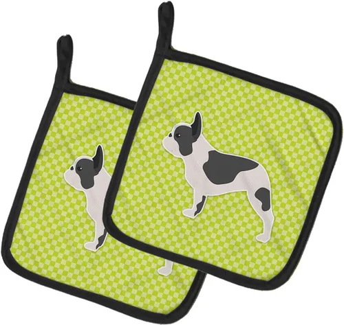 Miniatura 203 de Caroline's Treasures BB3567PTHD - Juego de soportes para ollas de cocina resistentes al calor, almohadillas calientes para cocinar, hornear, Copo
